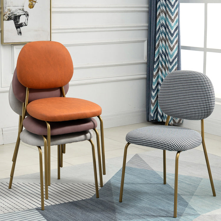 Comedor contemporáneo silla de comedor abierta sin brazo