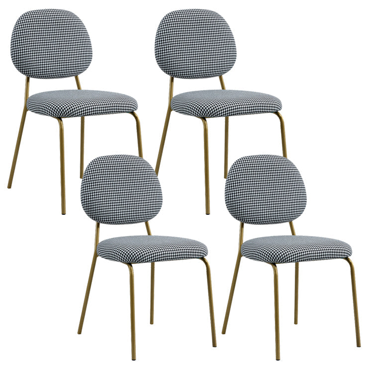Comedor contemporáneo silla de comedor abierta sin brazo
