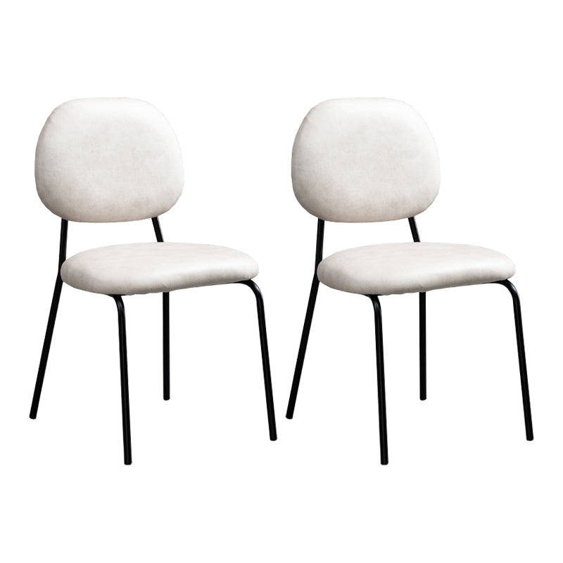 Comedor contemporáneo silla de comedor abierta sin brazo