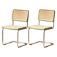 Contemporary Style Open Back Plastic Metal Base Dining Side Chair for Home Matcha Green 2 Piece Set Clearhalo 'Dining Chairs' 'Dining Tables & Seating' 'dining_chair' 'furn' 'furn_dining_chair' 'Furniture' 'Kitchen & Dining Furniture' 7825925