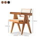 Solid Wood Open Back Contemporary Dining Accent Chair for Home Clearhalo 'Dining Chairs' 'Dining Tables & Seating' 'dining_chair' 'furn' 'furn_dining_chair' 'Furniture' 'Kitchen & Dining Furniture' 7825976