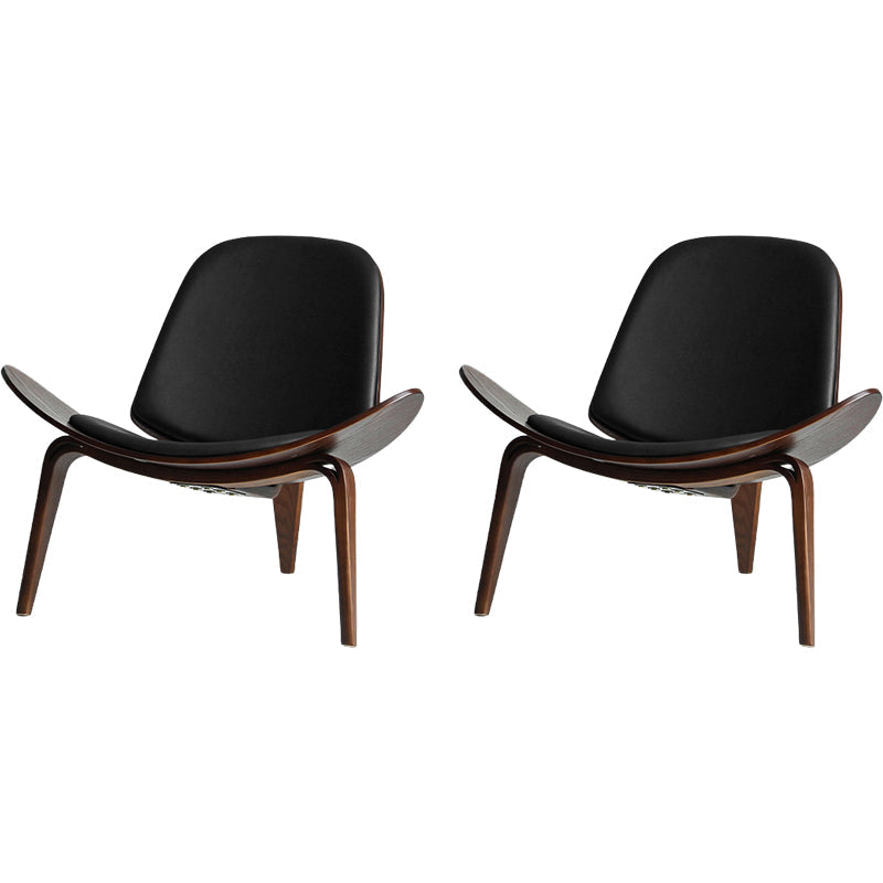 Bois massif et chaises contemporaines et accent contemporains rembourrés