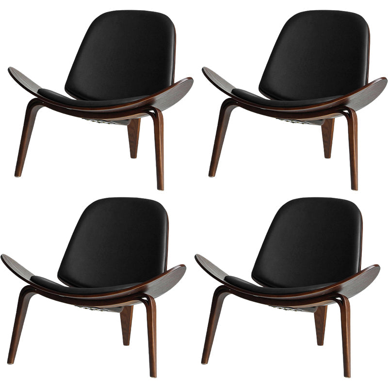 Bois massif et chaises contemporaines et accent contemporains rembourrés