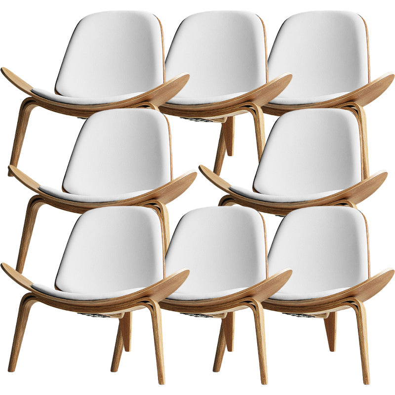 Bois massif et chaises contemporaines et accent contemporains rembourrés