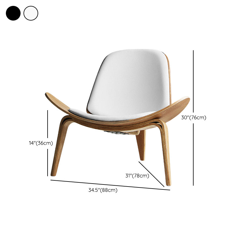 Bois massif et chaises contemporaines et accent contemporains rembourrés