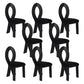Modern Dining Room Open Back Solid Wood Upholstered Dining Chair Black 8 Piece Set Clearhalo 'Dining Chairs' 'Dining Tables & Seating' 'dining_chair' 'furn' 'furn_dining_chair' 'Furniture' 'Kitchen & Dining Furniture' 7826110