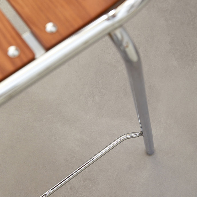 Contemporary Manufactured Wood Low Back Bar Stool with Footrest Clearhalo 'Bar Furniture' 'Bar Stools' 'bar_stools' 'furn' 'furn_bar_stools' 'Furniture' 'Kitchen & Dining Furniture' 7826208