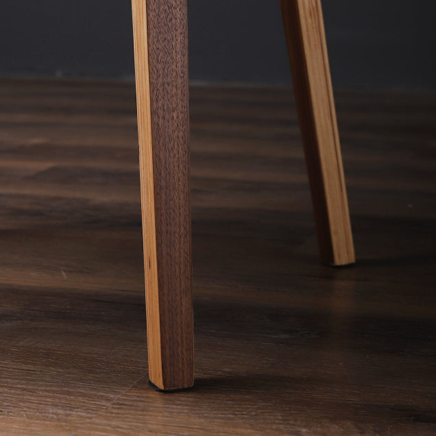 Contemporary Contoured Seat Low Back Bar Stools with Footrest