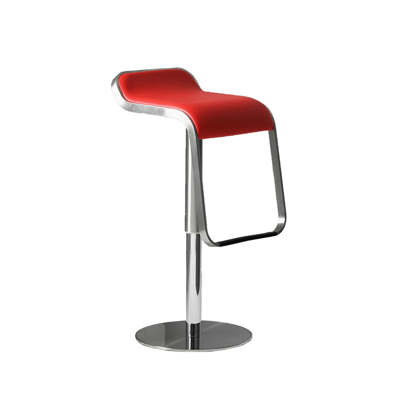 Moderne stijl verstelbare rugleuning tegen kruk met lederen kussen