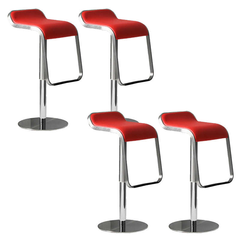 Moderne stijl verstelbare rugleuning tegen kruk met lederen kussen