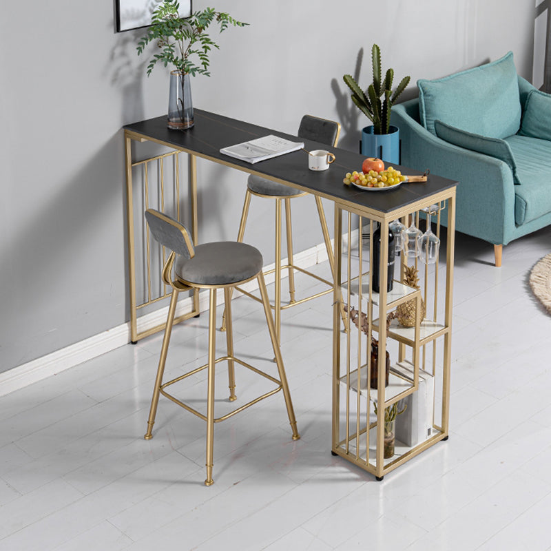 1/2/3 pezzi Contemporary and Rectangular Bar sgabello e set da tavolo