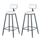 1/2/3 stuks Oval Modern Faux Marble Top Teller Hoogte Pub Set