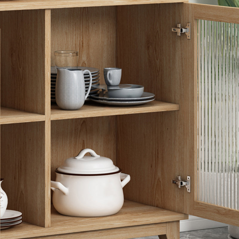 Aparador moderno de la mesa del servidor de madera con cajones/gabinetes para el hogar