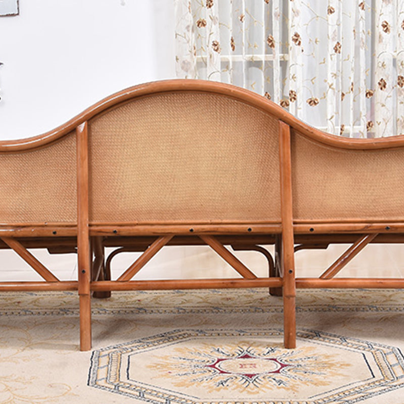 33" H Rattan Accent Chaise Lounge Chair/TV Chair with Pillow Clearhalo 'Chairs & Seating' 'Chaise Lounge' 'chaise_lounge' 'furn' 'furn_chaise_lounge' 'Furniture' 'Living Room Furniture' 7829353