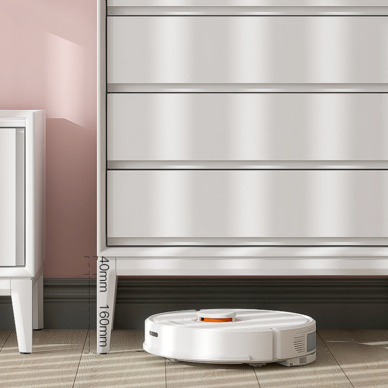 Moderno cassa di stoccaggio in legno verticale con cassetti a chiusura morbida per la casa