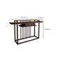 Rectangle Shape Contemporary Console Table Wood Console Sofa Table