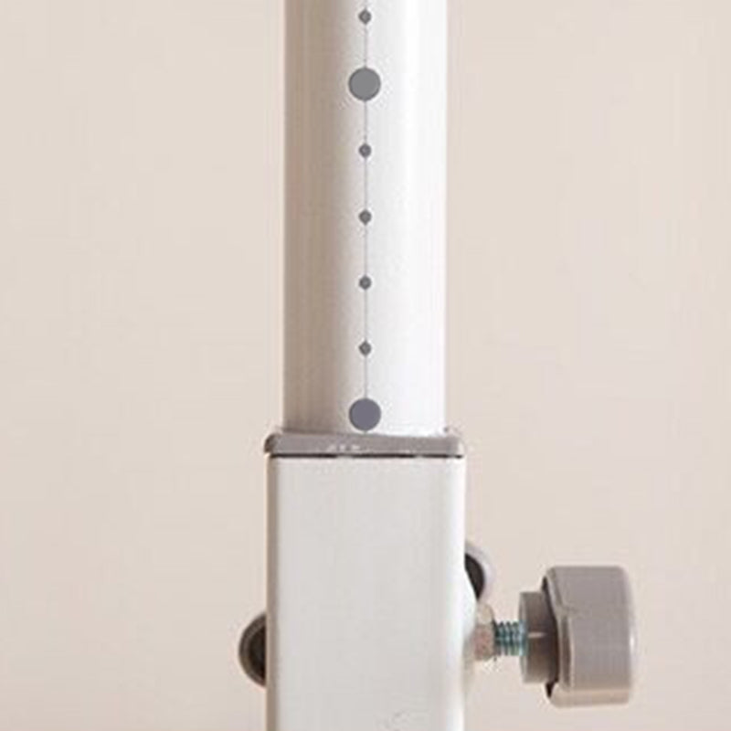 Modern Standing Desk Wooden Rectangular Writing Desk with Caster Wheel Clearhalo 'furn' 'furn_office_desk' 'Furniture' 'Office Desks' 'Office Furniture' 'office_desk' 7829945