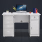 Acero de escritura de escritura de oficina en forma rectangular con cajones 2/3/5