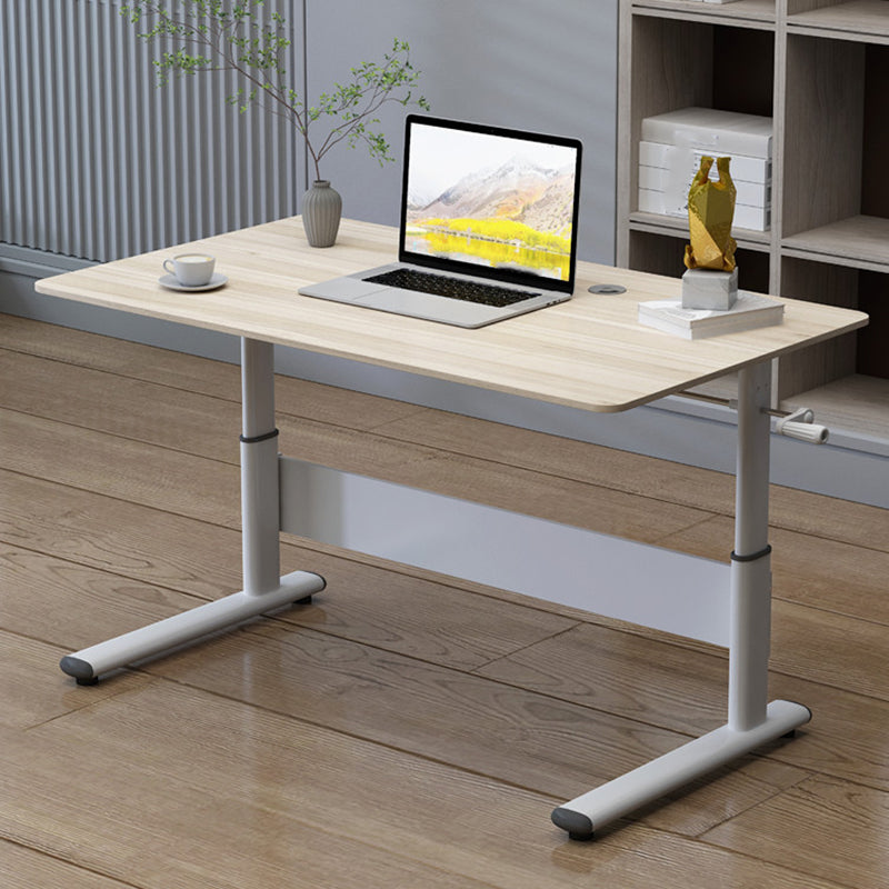 Altezza regolabile Desa di scrivania in acciaio moderno scrivania in acciaio