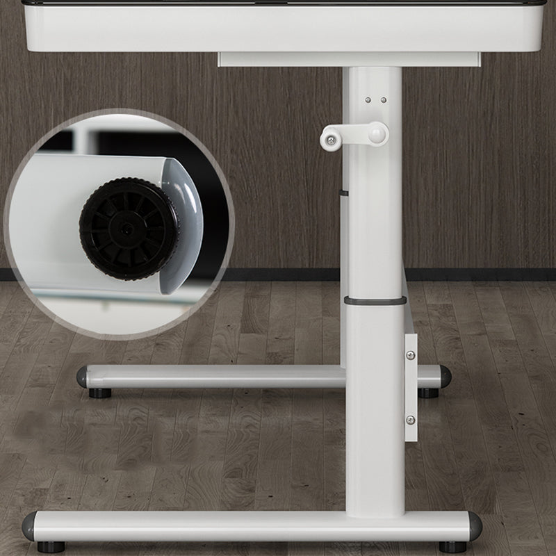 Altezza regolabile Desa di scrivania in acciaio moderno scrivania in acciaio