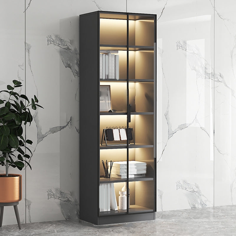 Moderne technische Holz Bücherregal geschlossenes Bücherregal mit Regalen