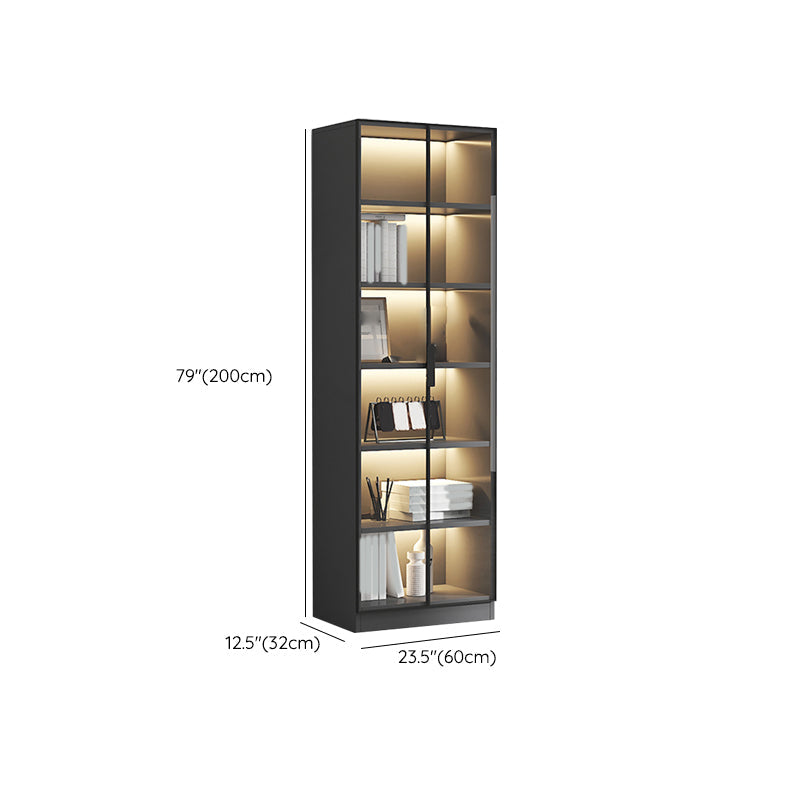 Moderne technische Holz Bücherregal geschlossenes Bücherregal mit Regalen