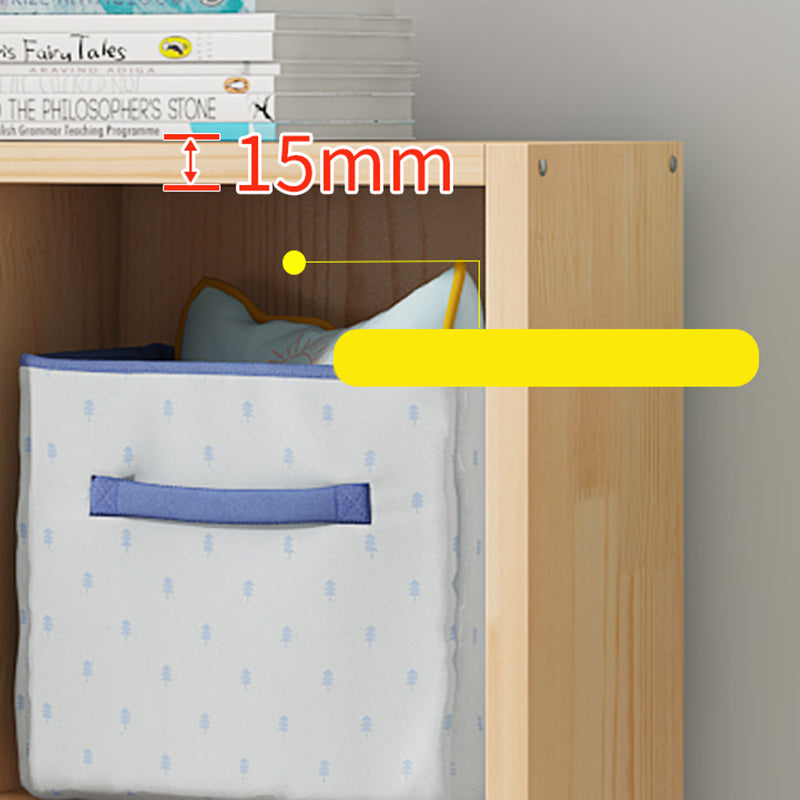 Modernes Massivholz Bücherregal geschlossenes Bücherregal mit Regalen