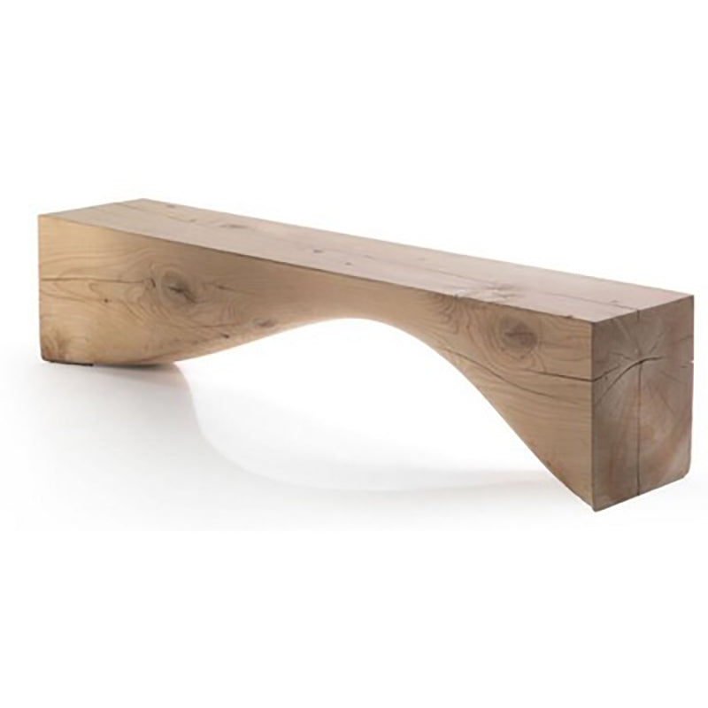 Modern Backless Seating Bench Rectangle Pine Wood Seating Bench Natural Clearhalo 'Benches' 'Chairs & Seating' 'furn' 'furn_benches' 'Furniture' 'Living Room Furniture' 7830884