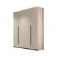 Hinged Storage Cabinet Modern Wardrobe Armoire with Garment Rod Armoire Clearhalo 'Armoires & Wardrobes' 'armoires_wardrobes' 'Bedroom Furniture' 'furn' 'furn_armoires_wardrobes' 'Furniture' 7831151