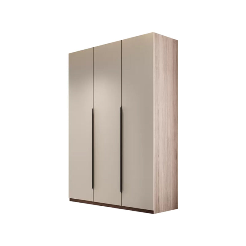 Hinged Storage Cabinet Modern Wardrobe Armoire with Garment Rod Armoire 47"L x 22"W x 79"H Clearhalo 'Armoires & Wardrobes' 'armoires_wardrobes' 'Bedroom Furniture' 'furn' 'furn_armoires_wardrobes' 'Furniture' 7831159
