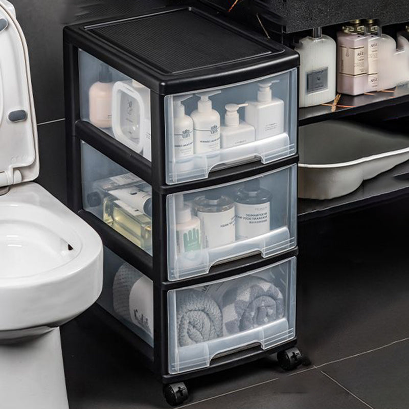 Archivo de acrílico moderno con cajones para el hogar y la oficina