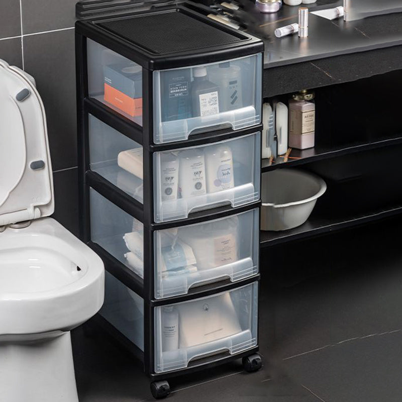 Archivo de acrílico moderno con cajones para el hogar y la oficina