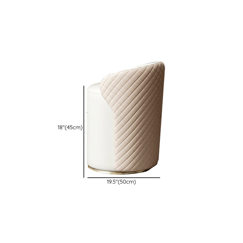 Moderne avec tiroir chambre miroir métallique avec coiffeuse tabouret