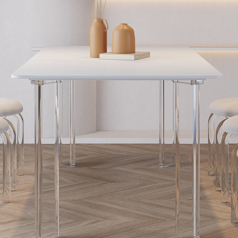 1/4/5/6/7 pezzi Presentazione da pranzo e tavolo set in bianco per la casa