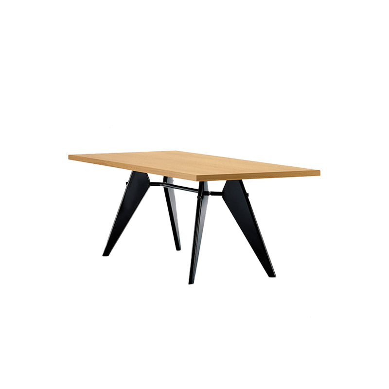 Moderno set da pranzo 1/2/3 PC con tavolo in legno di quercia e sedie in legno