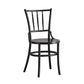 Contemporary Dining Room Solid Wood Open Back Dining Side Chair
