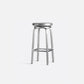 Contemporary Backless Metal Counter Stool with 4 Legs for Dining Room 1 Piece Bar Stool(30"H) Clearhalo 'Bar Furniture' 'Bar Stools' 'bar_stools' 'furn' 'furn_bar_stools' 'Furniture' 'Kitchen & Dining Furniture' 7838385