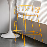 Eigentijdse 39 "hoogtebackstrest tegenstoel met lederen kussen