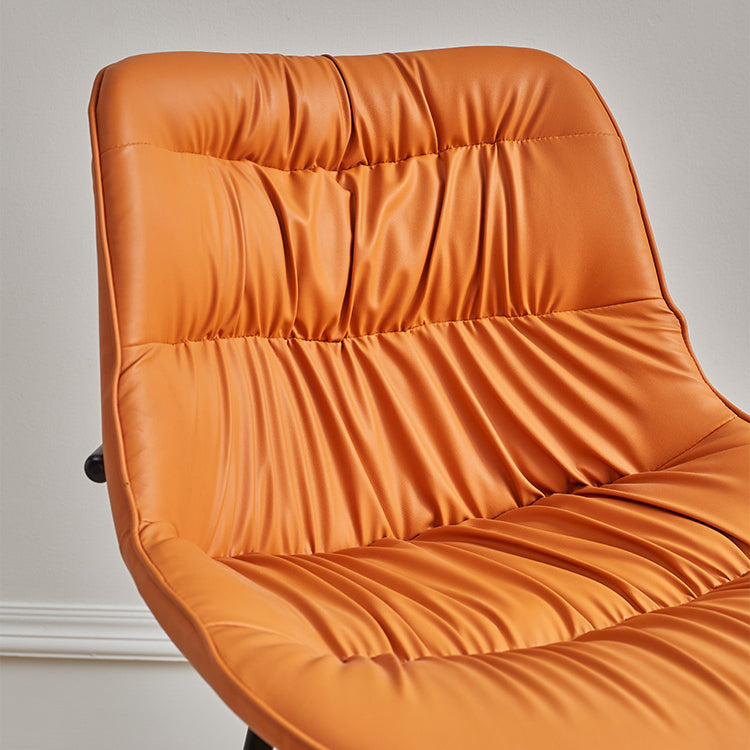 Tabourets de barre bas du revêtement bas contemporain avec des jambes en métal