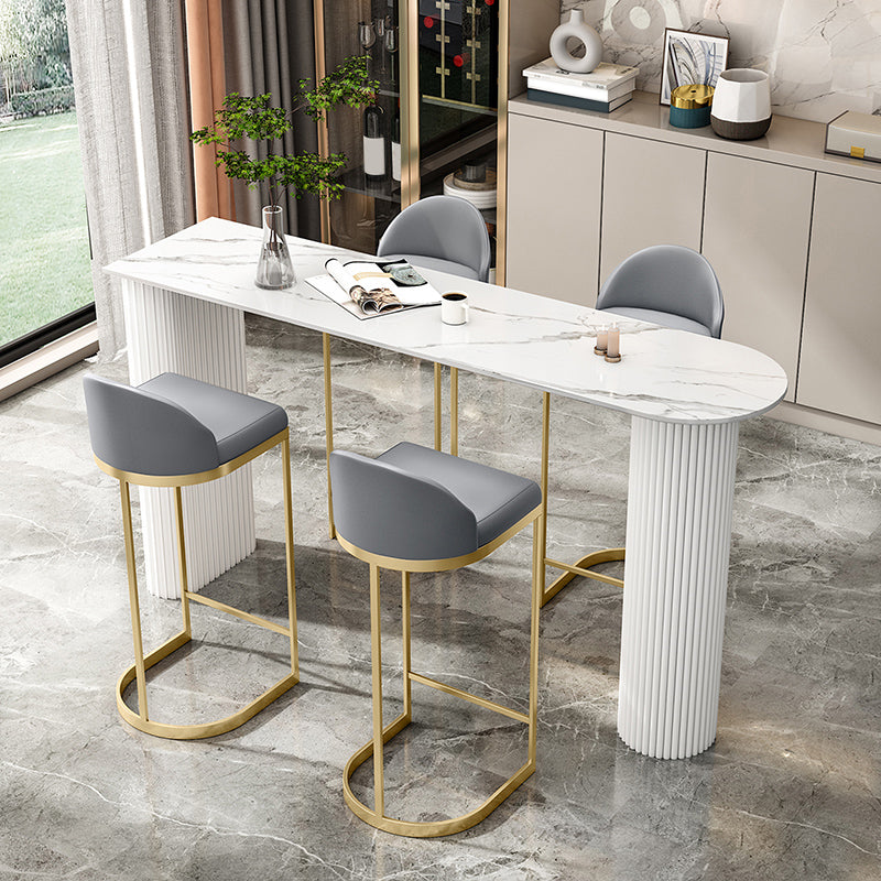 Modem en eigentijdse stenen specialiteit pubbalktafel voor woonkamer