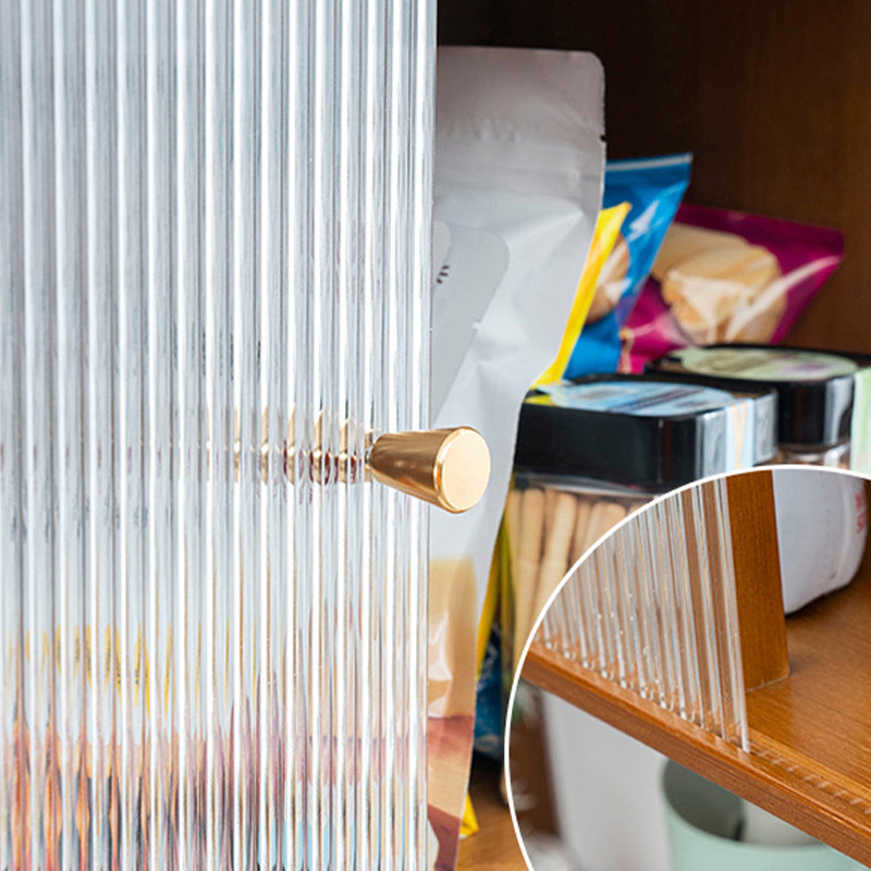 Modern Style Open Storage Buffet Stand Buffet Buffet Buffet de madera de ingeniería marrón