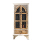 Solid Wood Curio Cabinet Traditional Glass Doors Display Stand Clearhalo 'Display & China Cabinets' 'display_china_cabinets' 'furn' 'furn_display_china_cabinets' 'Furniture' 'Kitchen & Dining Furniture' 7839156