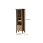 Solid Wood Curio Cabinet Traditional Glass Doors Display Stand Clearhalo 'Display & China Cabinets' 'display_china_cabinets' 'furn' 'furn_display_china_cabinets' 'Furniture' 'Kitchen & Dining Furniture' 7839160