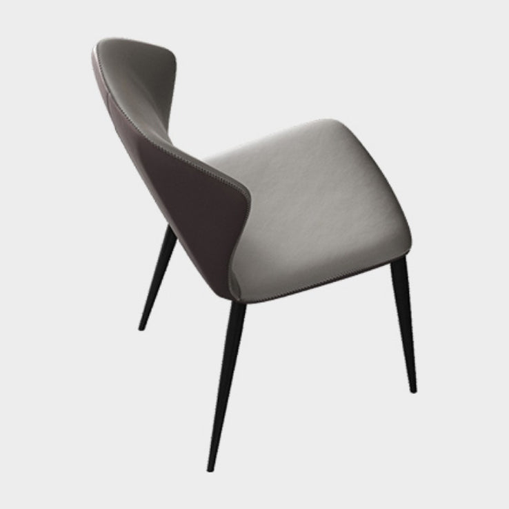 5/7 PCs set da pranzo con tavolo da pranzo pieghevole e sedie in finta pelle