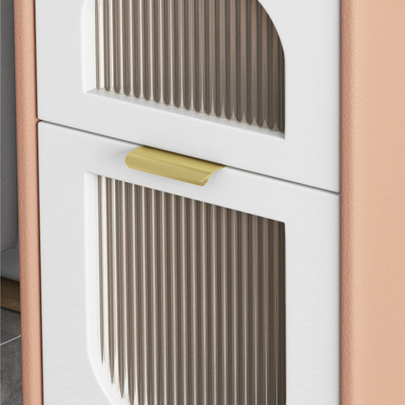 Mitte des Jahrhunderts moderner Stein am Nachtteil und 2 Schubladen für Schlafzimmer