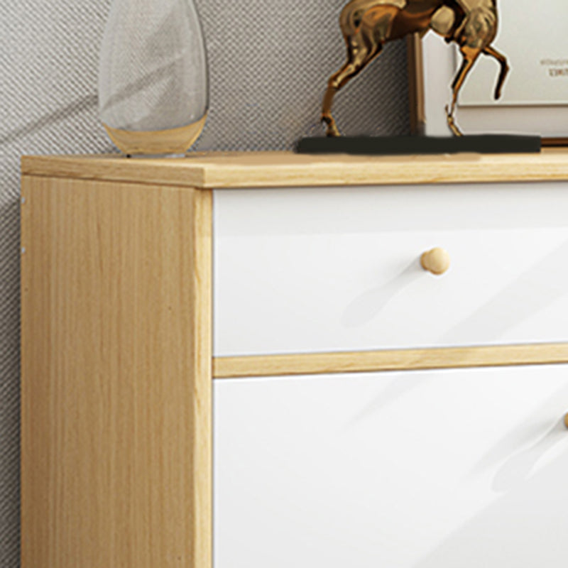 Contemporary Storage Chest Manufactured Wood Dresser , 14.82 Inch W