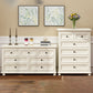 Scandinavian White Wooden Storage Chest Drawers Included for Home Clearhalo 'Bedroom Furniture' 'Dressers & Chests' 'dressers_chests' 'furn' 'furn_dressers_chests' 'Furniture' 7844965