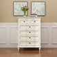 Scandinavian White Wooden Storage Chest Drawers Included for Home Clearhalo 'Bedroom Furniture' 'Dressers & Chests' 'dressers_chests' 'furn' 'furn_dressers_chests' 'Furniture' 7844970