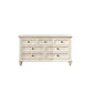 Scandinavian White Wooden Storage Chest Drawers Included for Home Ivory Clearhalo 'Bedroom Furniture' 'Dressers & Chests' 'dressers_chests' 'furn' 'furn_dressers_chests' 'Furniture' 7844974