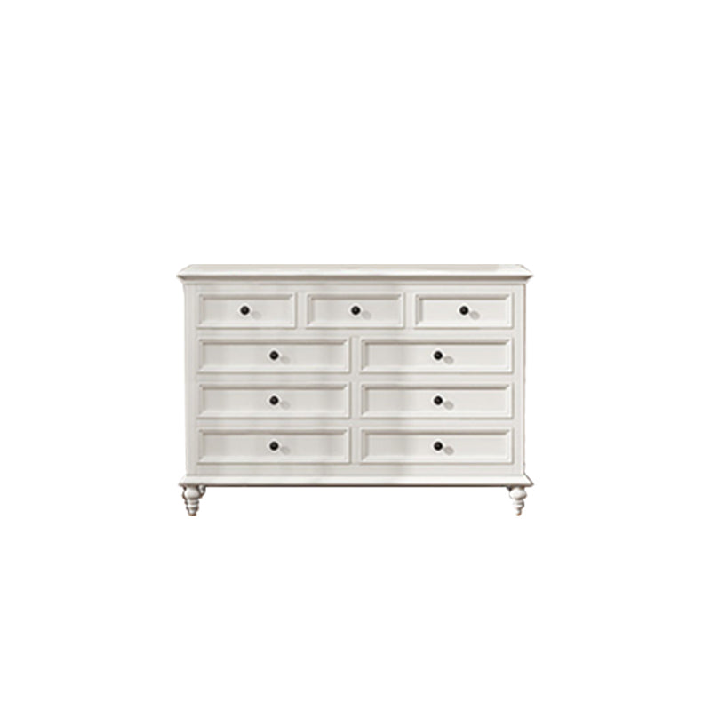 Scandinavian White Wooden Storage Chest Drawers Included for Home White Clearhalo 'Bedroom Furniture' 'Dressers & Chests' 'dressers_chests' 'furn' 'furn_dressers_chests' 'Furniture' 7844979